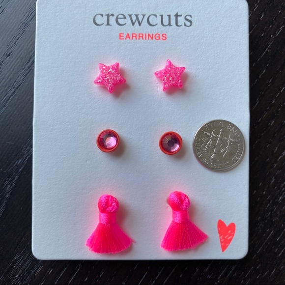 J. Crew neon 3-pack earrings - Picture 5 of 6